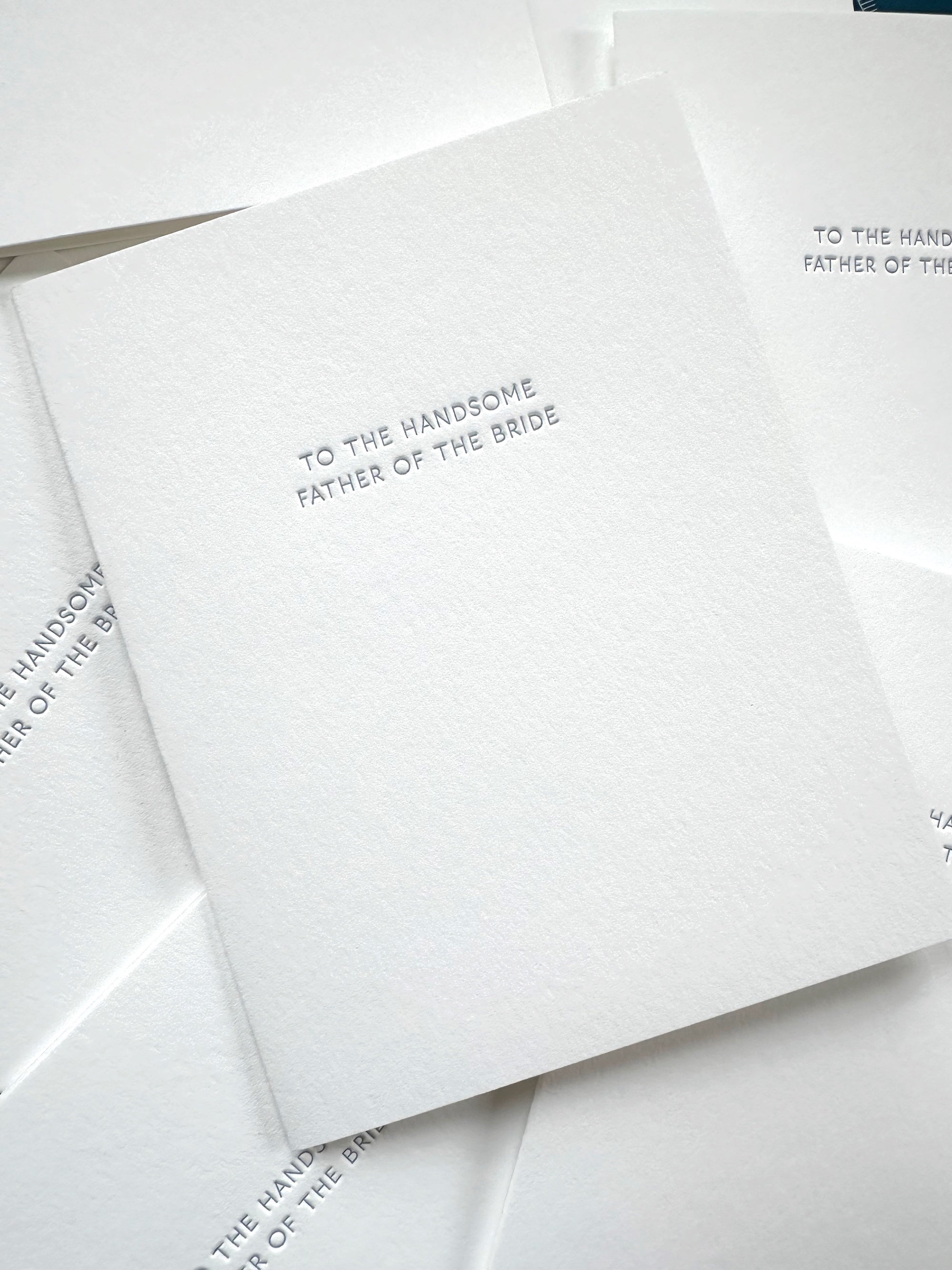 Father of the Bride Wedding Day Card