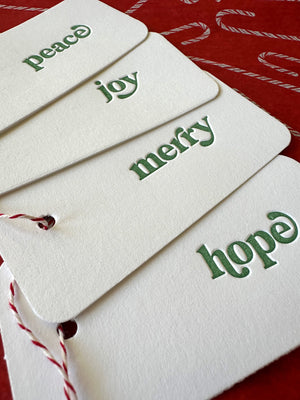 Merry Holiday Gift Tags