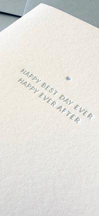 Wedding Happy Best Day Ever
