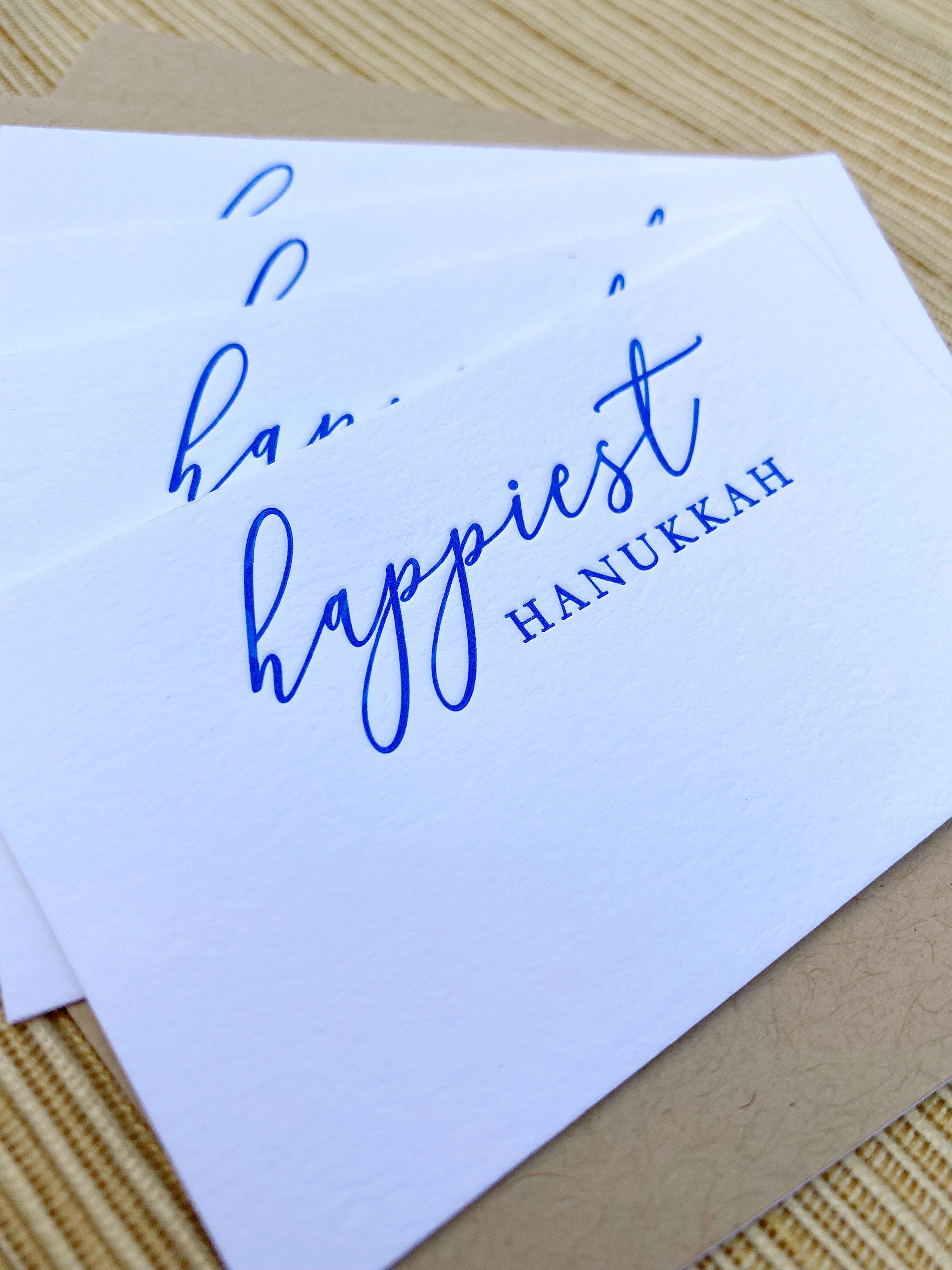 Happiest Hanukkah Tiny Card