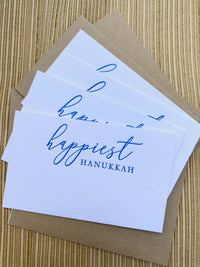 Happiest Hanukkah Tiny Card
