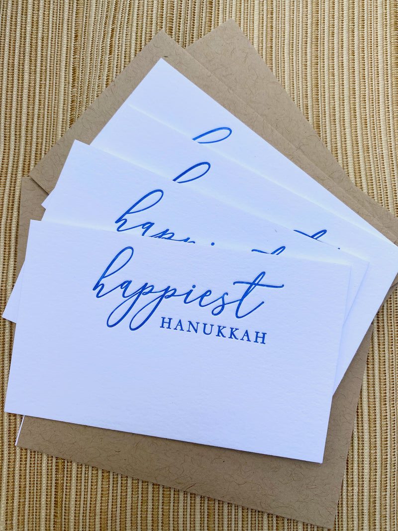 Happiest Hanukkah Tiny Card