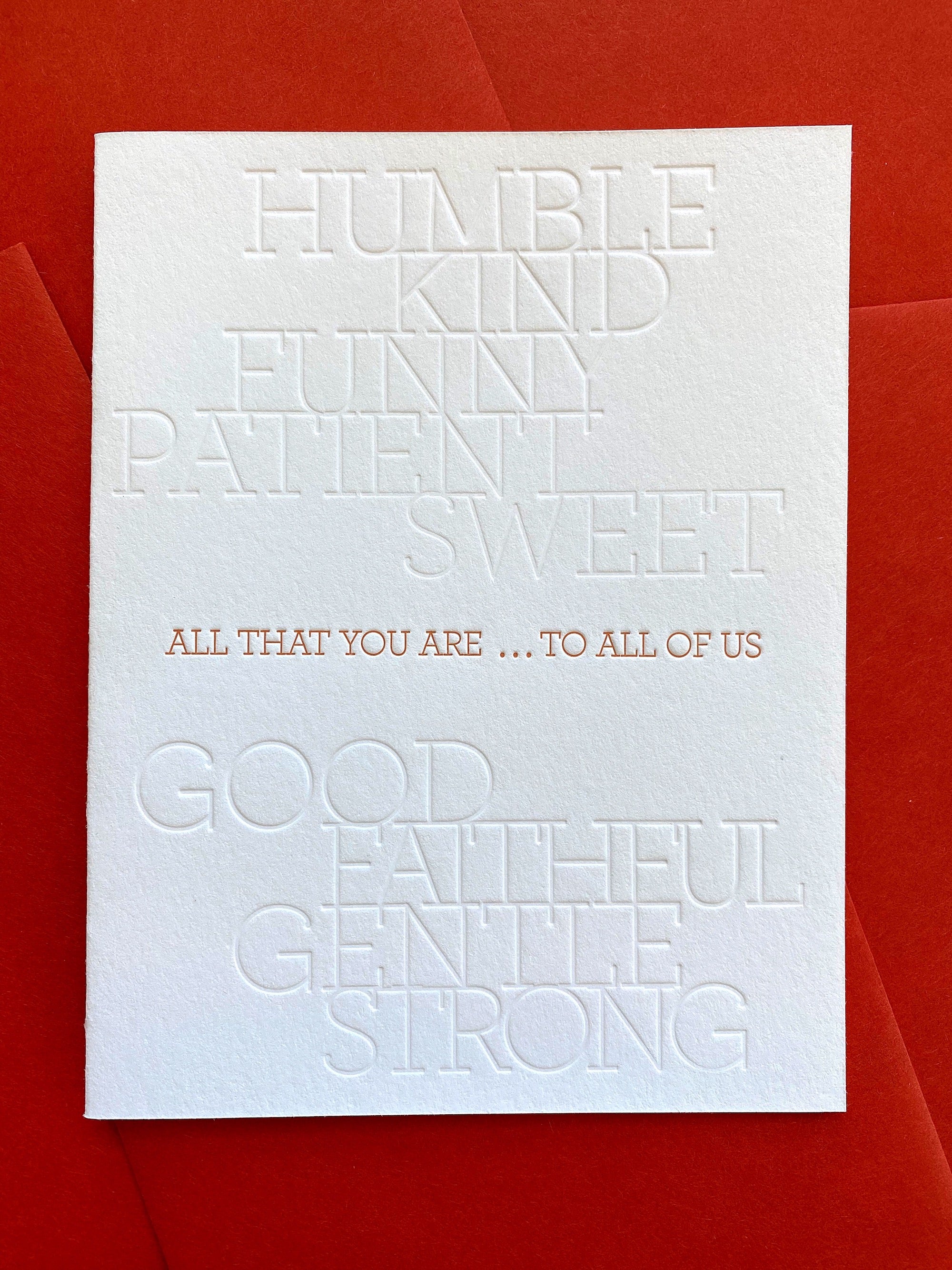 All That You Are To All Of Us