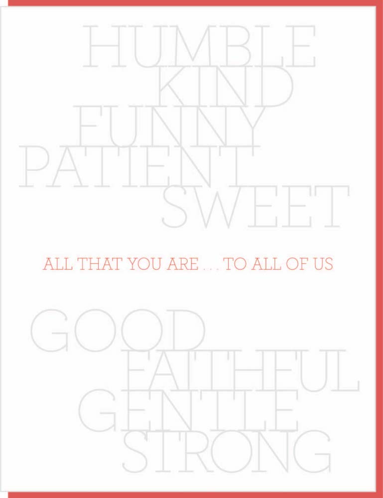All That You Are To All Of Us
