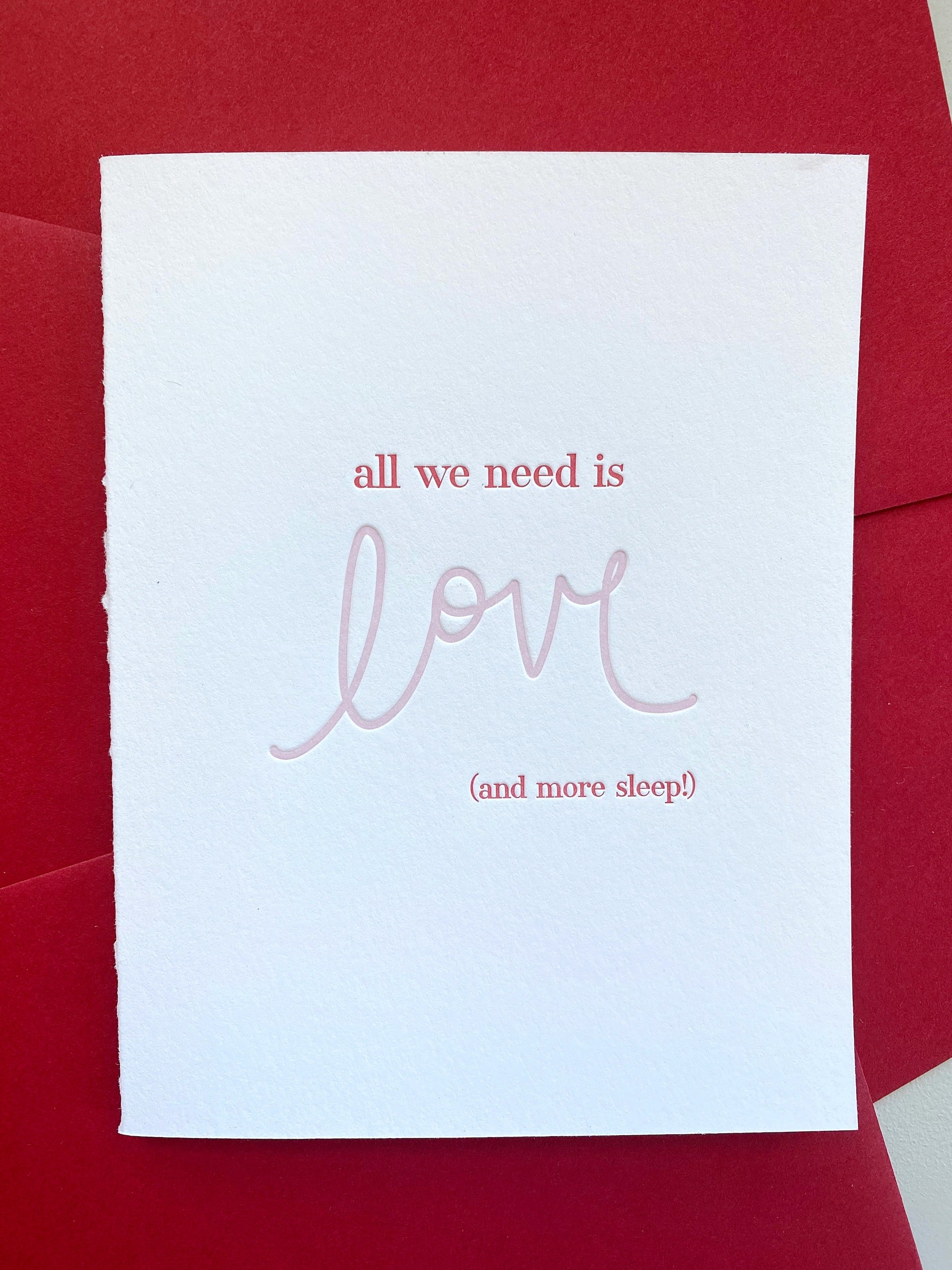 All We Need Is Love