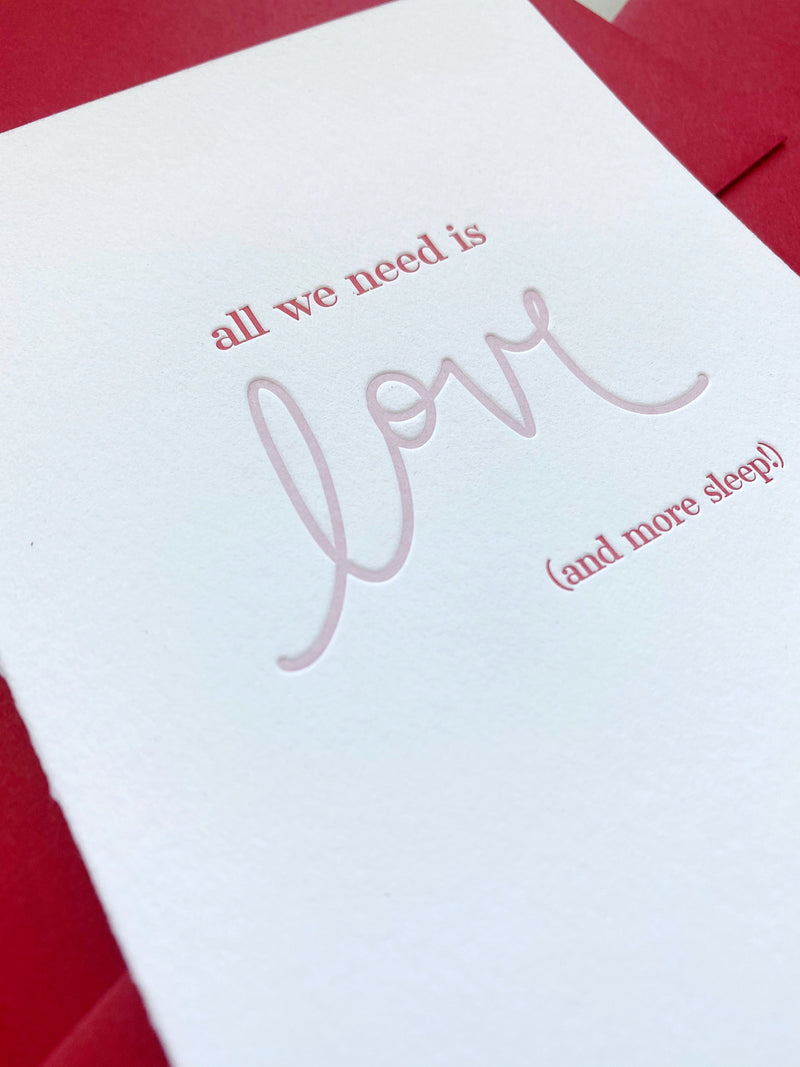 All We Need Is Love