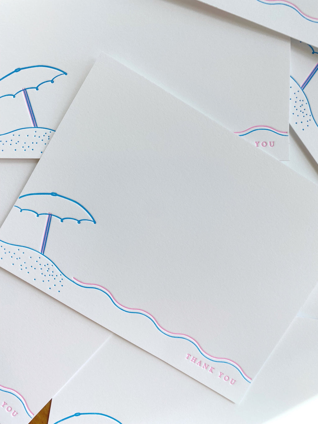 Beach Vibes Thank You Cards