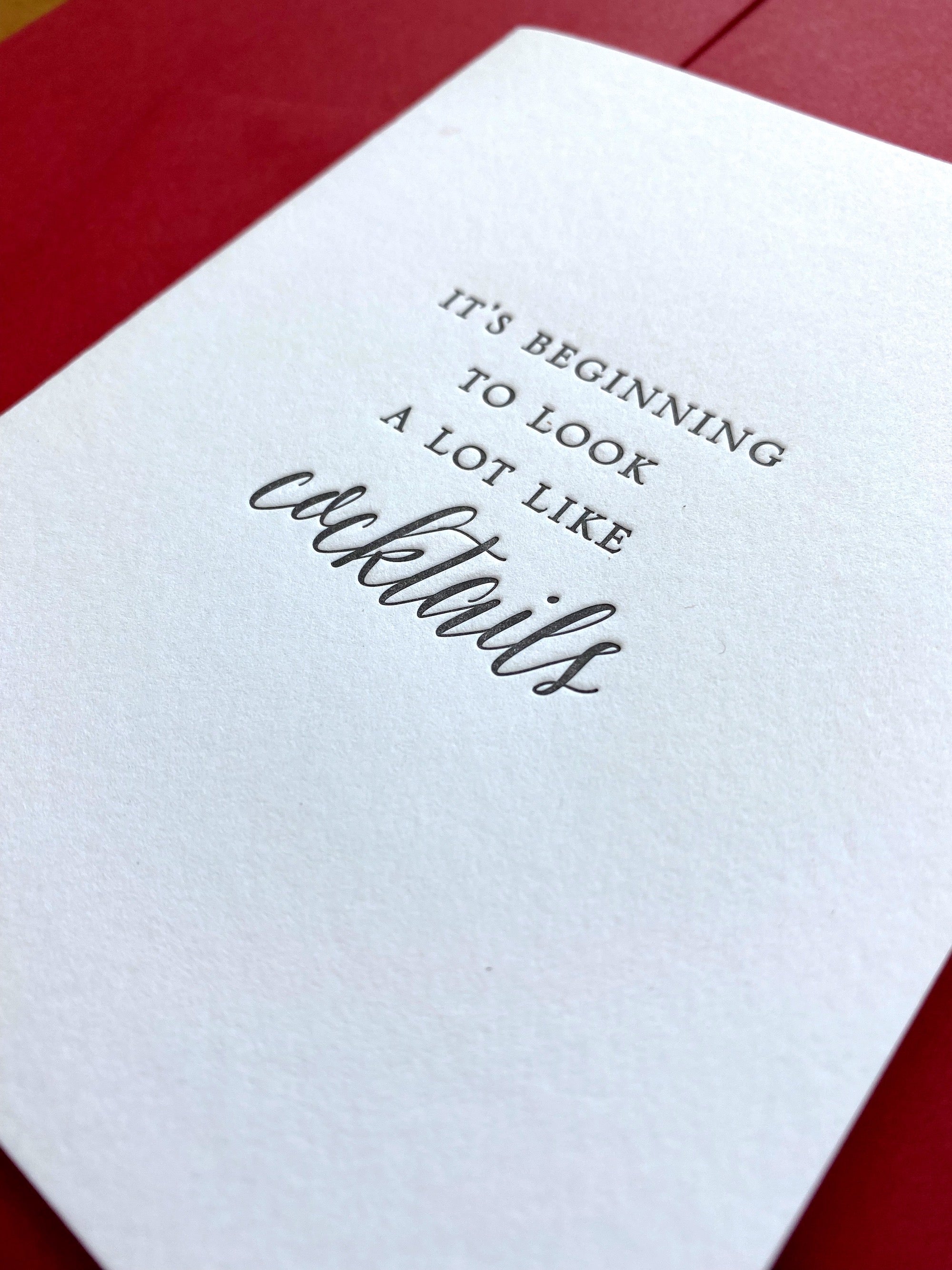It's Beginning To Look A Lot Like Cocktails