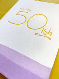Birthday : 50 ish