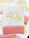 Birthday : 40 ish