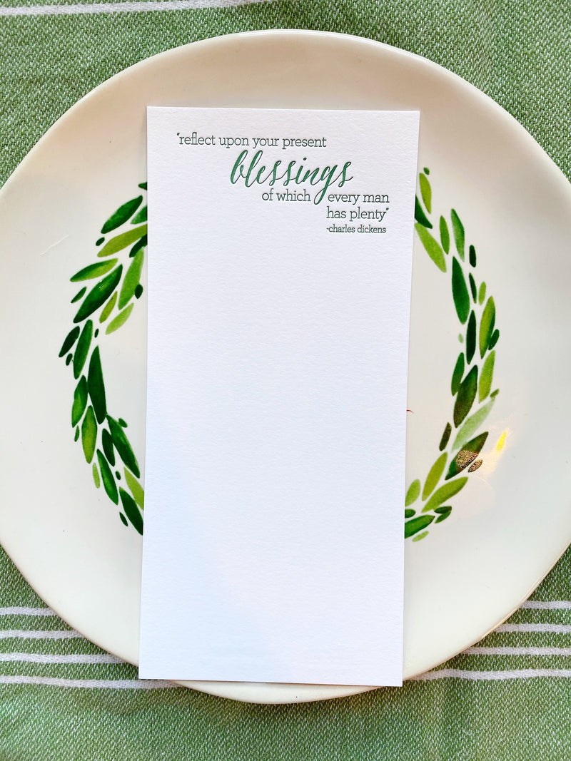 Blessings Table Cards