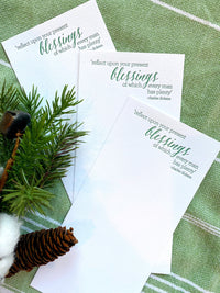 Blessings Table Cards