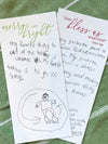 God Bless Us Everyone Table Cards