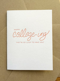 Happy College-ing!