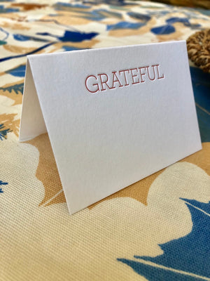 Grateful Place Cards