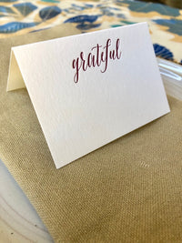 Grateful Place Cards