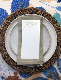 Grateful Table Cards