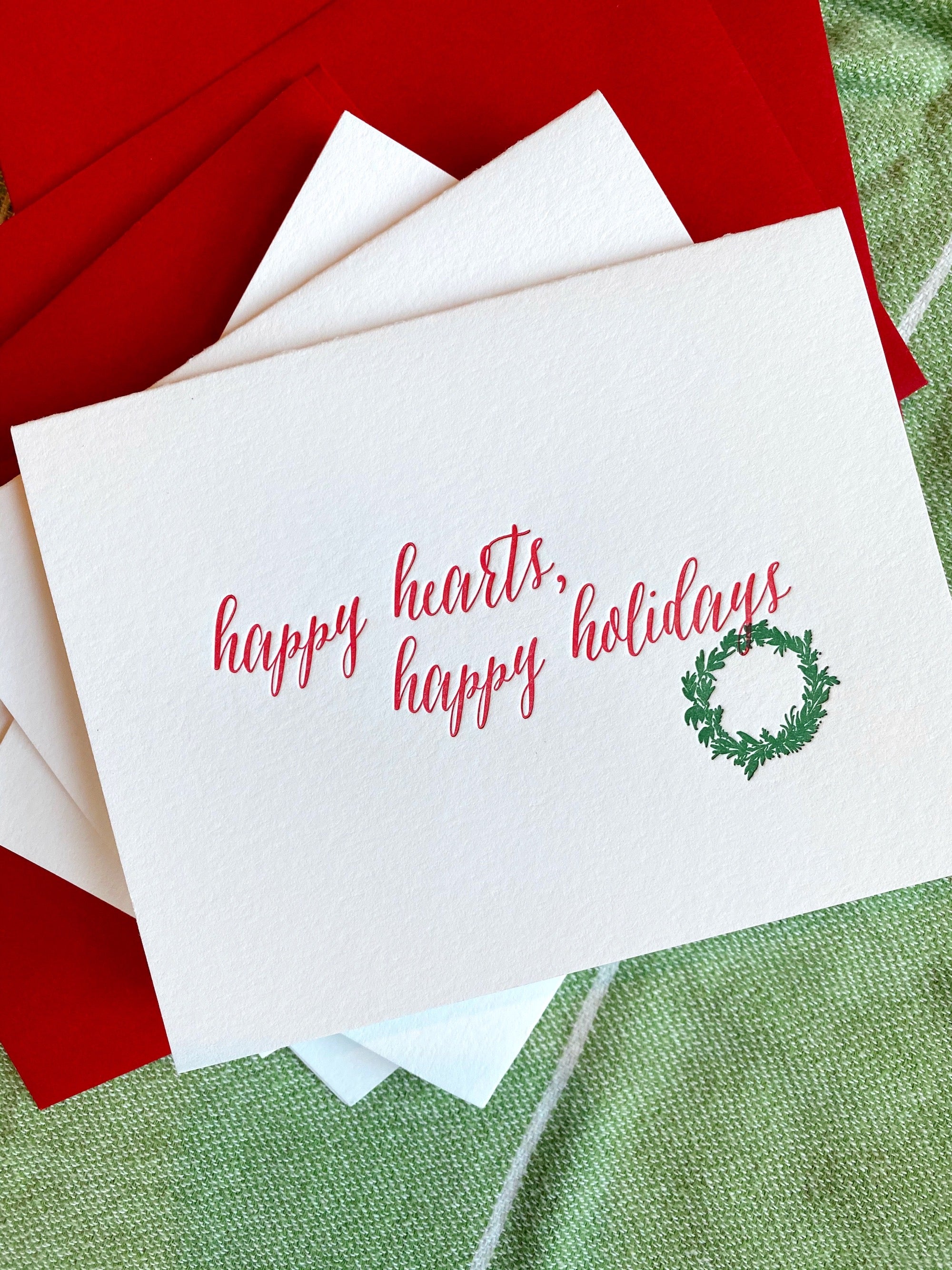 Happy Hearts Happy Holidays Card Pack