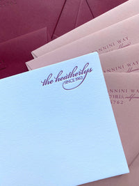 Since 1962 Stationery