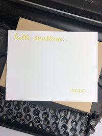 Hello Sunshine