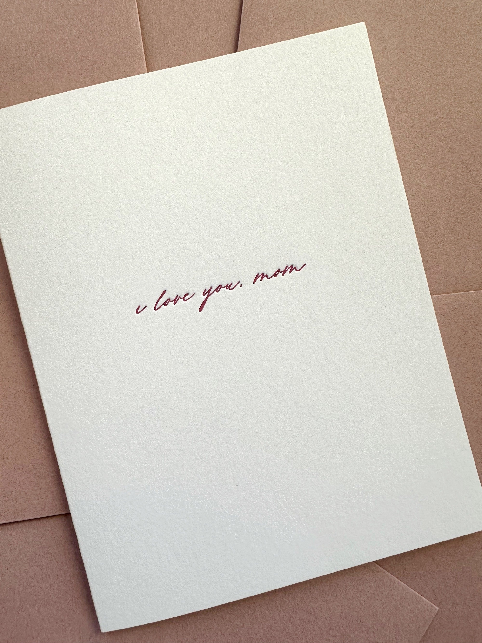 I Love You, Mom