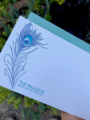 Peacock Stationery