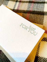 Just For You Tiny Card