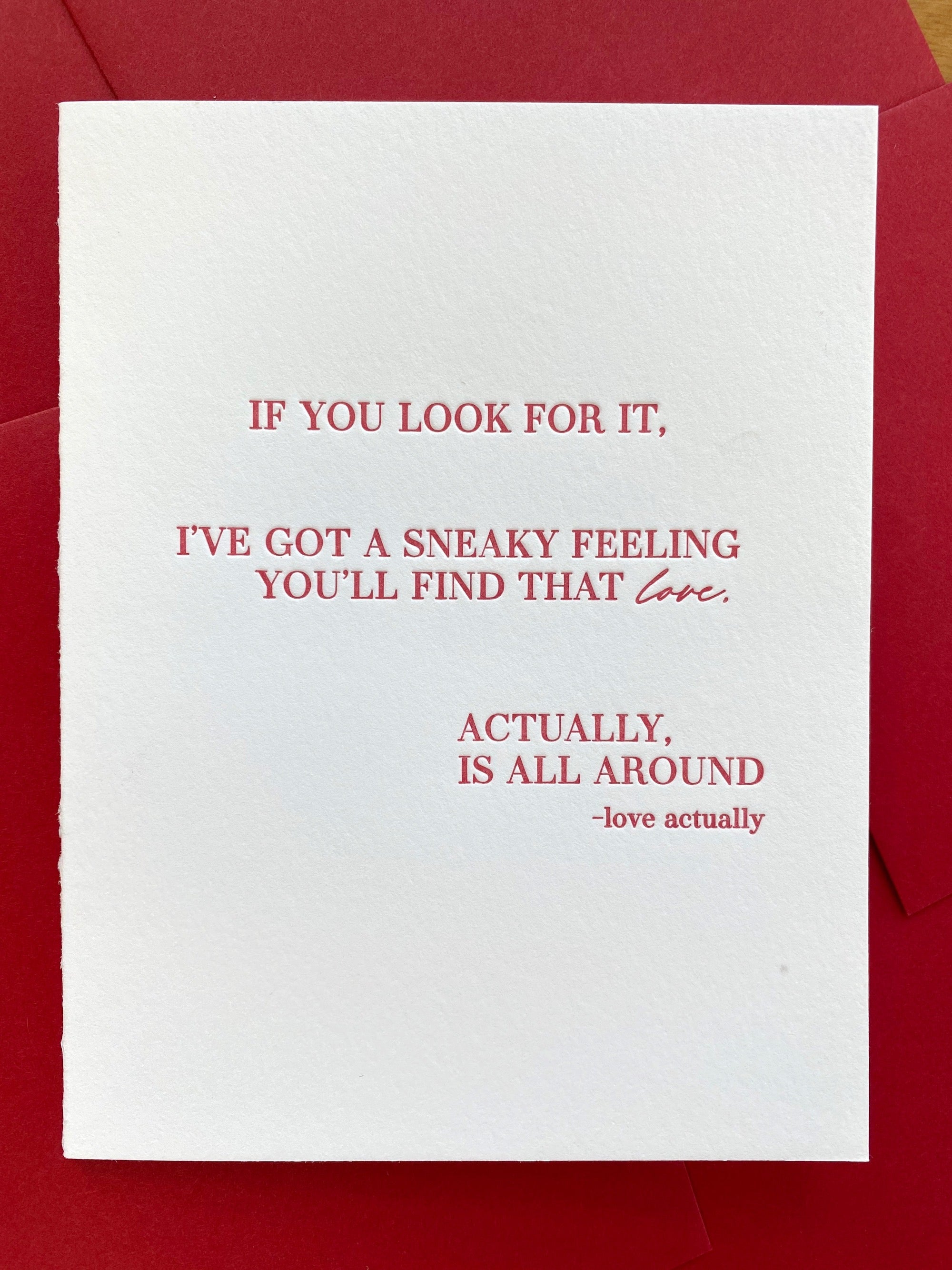 Love Actually Is All Around