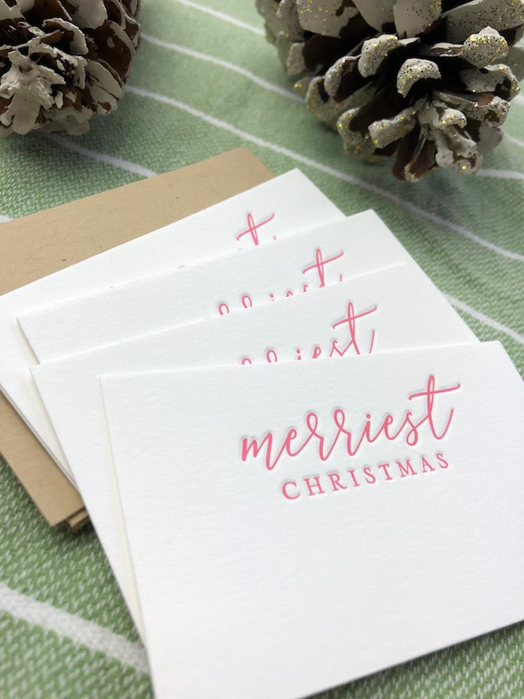 Merriest Christmas Tiny Card