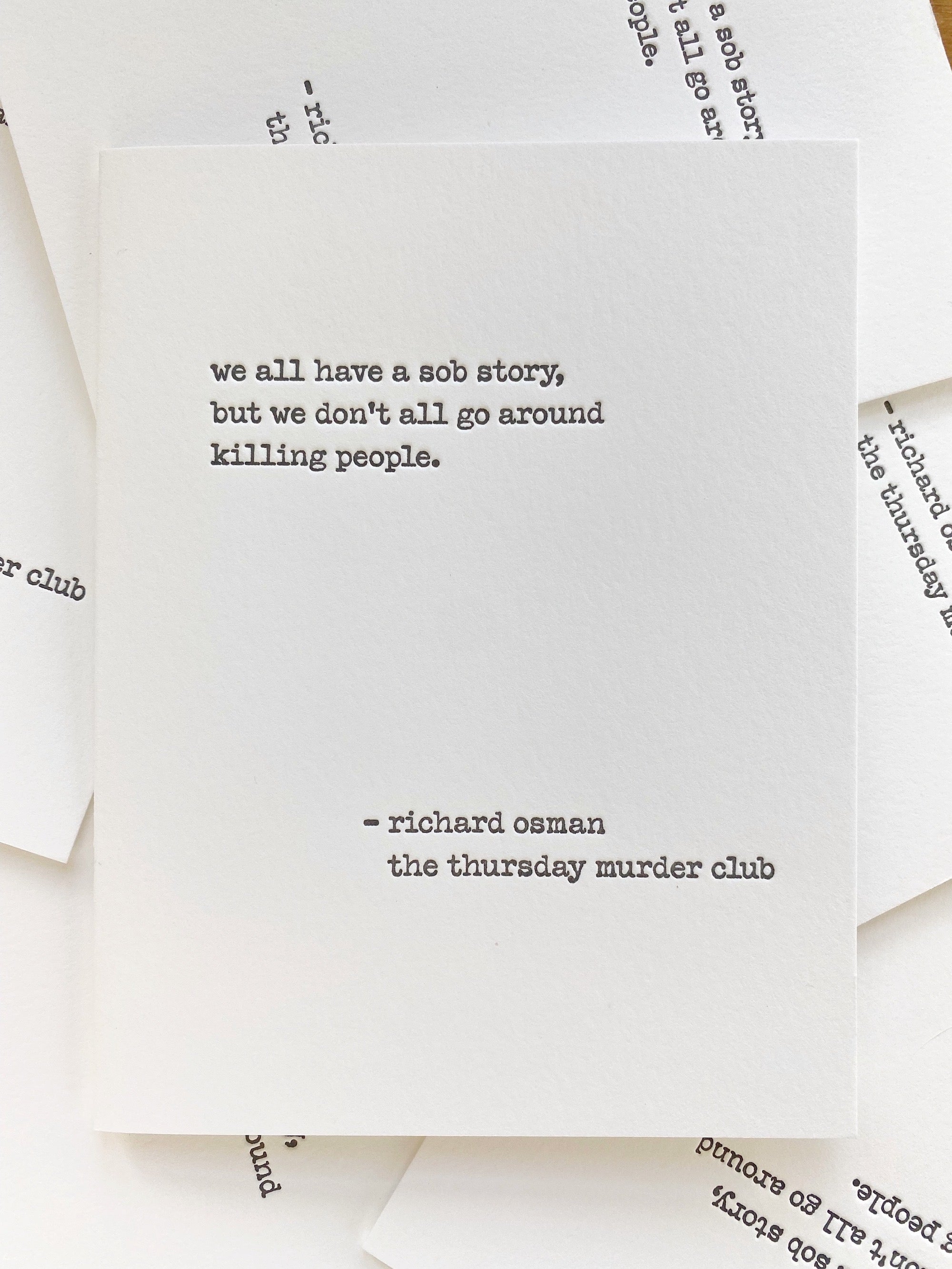 Reader Series : Sob Story