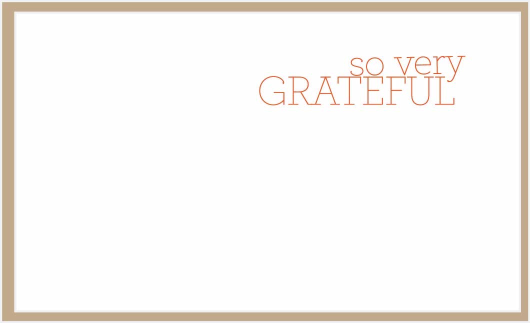 So Very Grateful Tiny Card