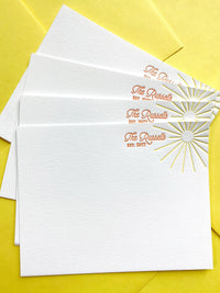 Sunshine Est Stationery