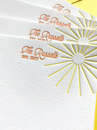 Sunshine Est Stationery