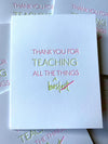 Teaching All The Things