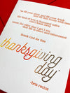 Thanksgiving Day