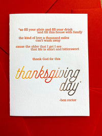 Thanksgiving Day