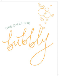 This Calls For Bubbly