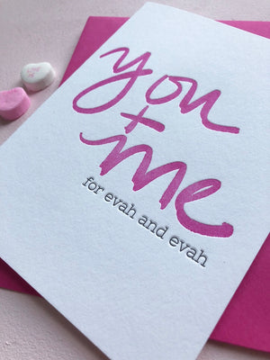 You + Me For Evah and Evah