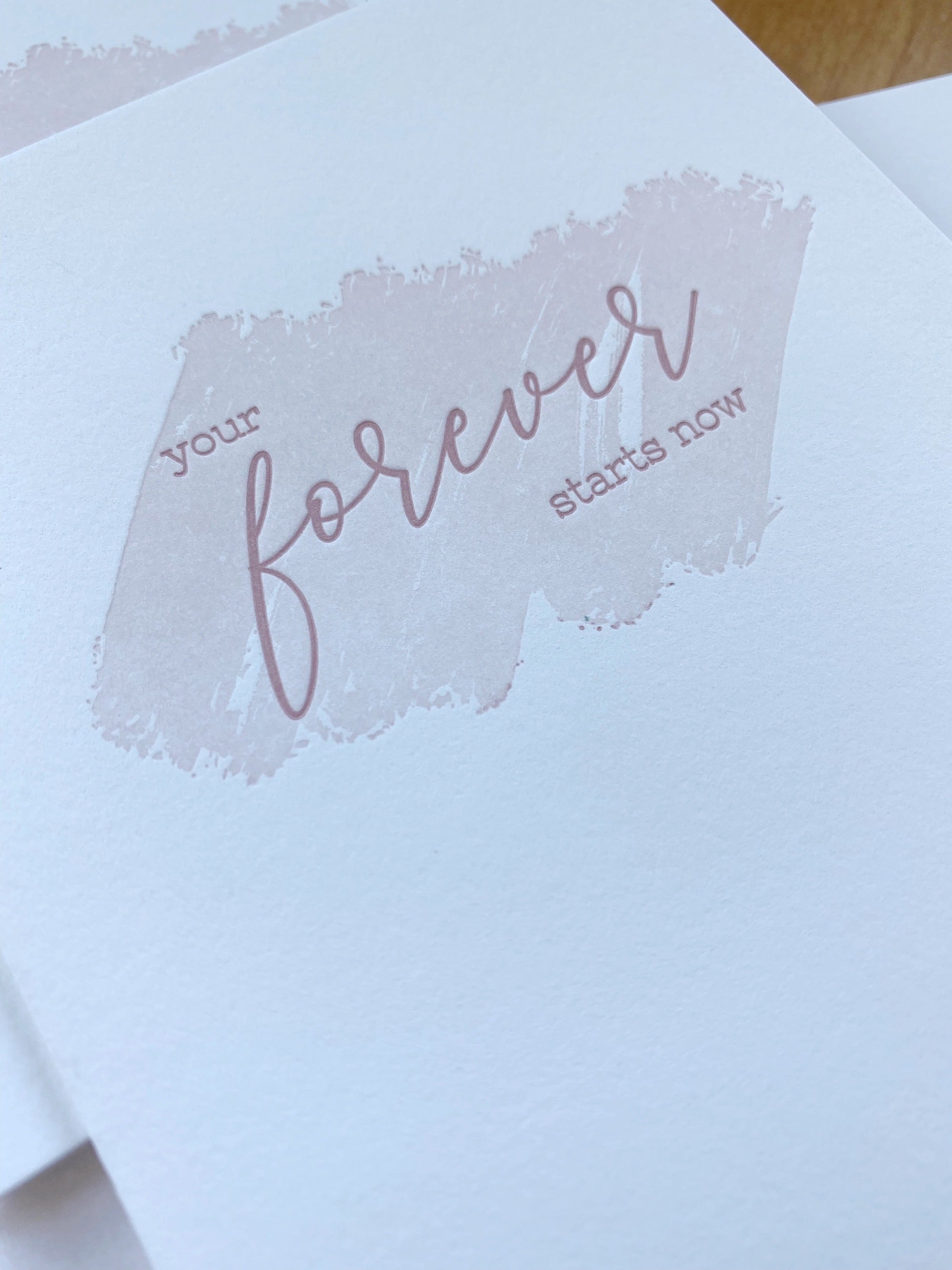 Your Forever Starts Now