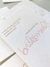 Wedding : Bridesmaid