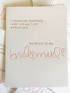 Wedding : Bridesmaid