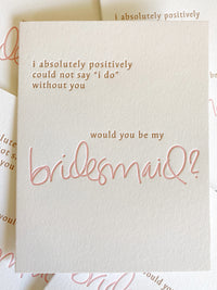 Wedding : Bridesmaid