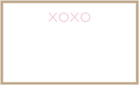 xoxo Tiny Card