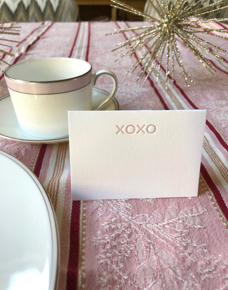 xoxo Place Cards